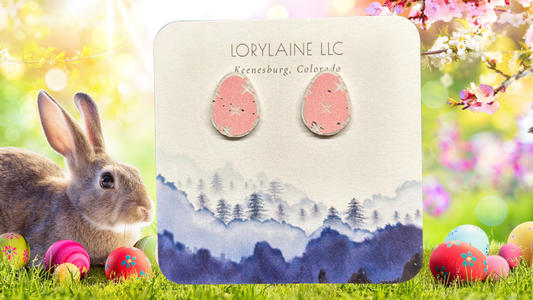 Easter Egg Stud Earrings